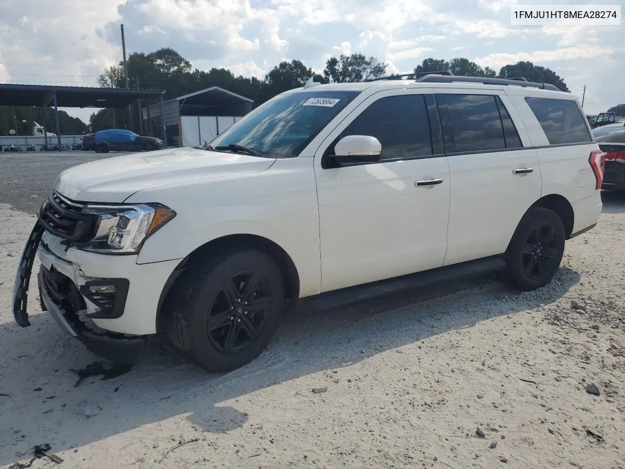 2021 Ford Expedition Xlt VIN: 1FMJU1HT8MEA28274 Lot: 72505664