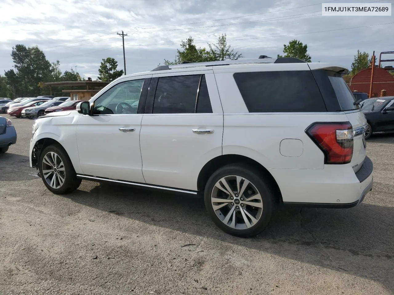 2021 Ford Expedition Limited VIN: 1FMJU1KT3MEA72689 Lot: 72691214