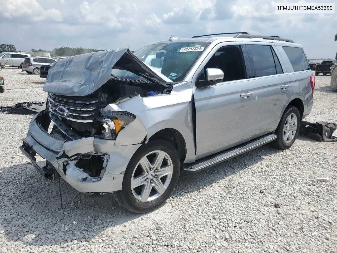 2021 Ford Expedition Xlt VIN: 1FMJU1HT3MEA53390 Lot: 72757364