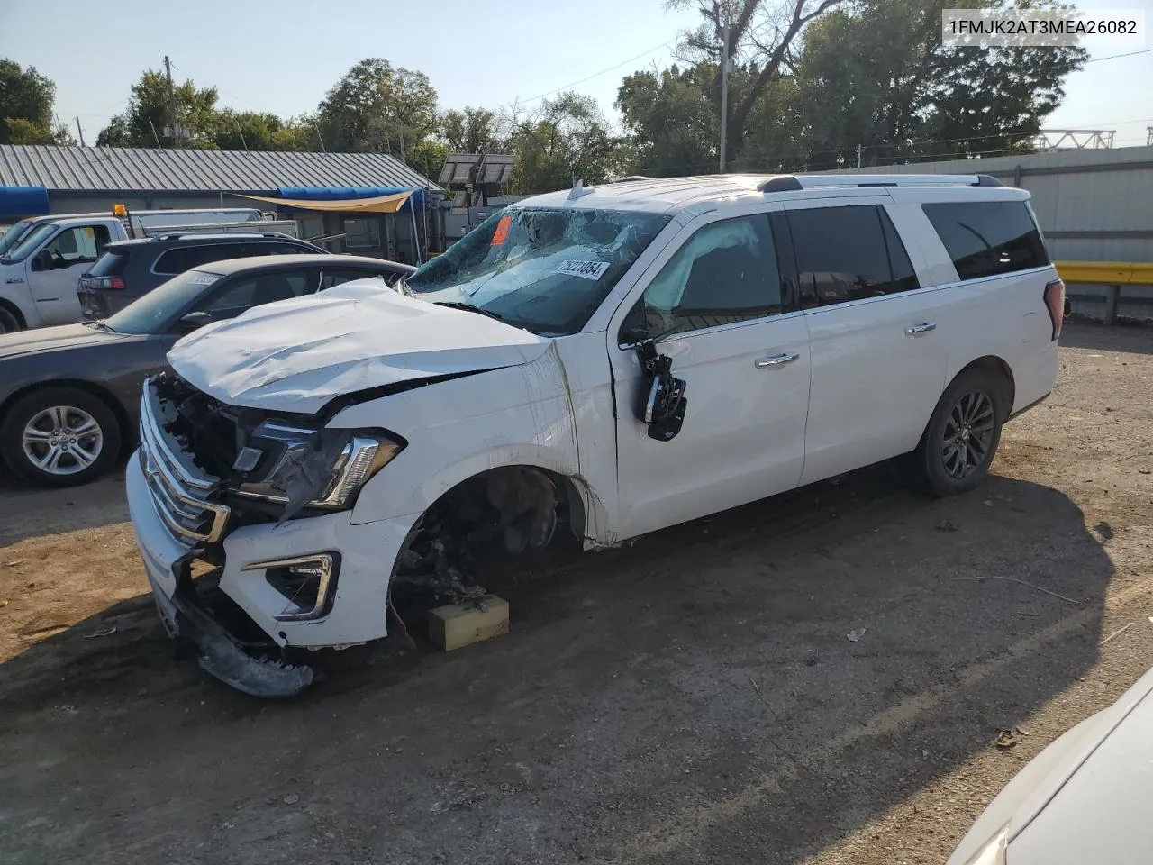 2021 Ford Expedition Max Limited VIN: 1FMJK2AT3MEA26082 Lot: 75221054