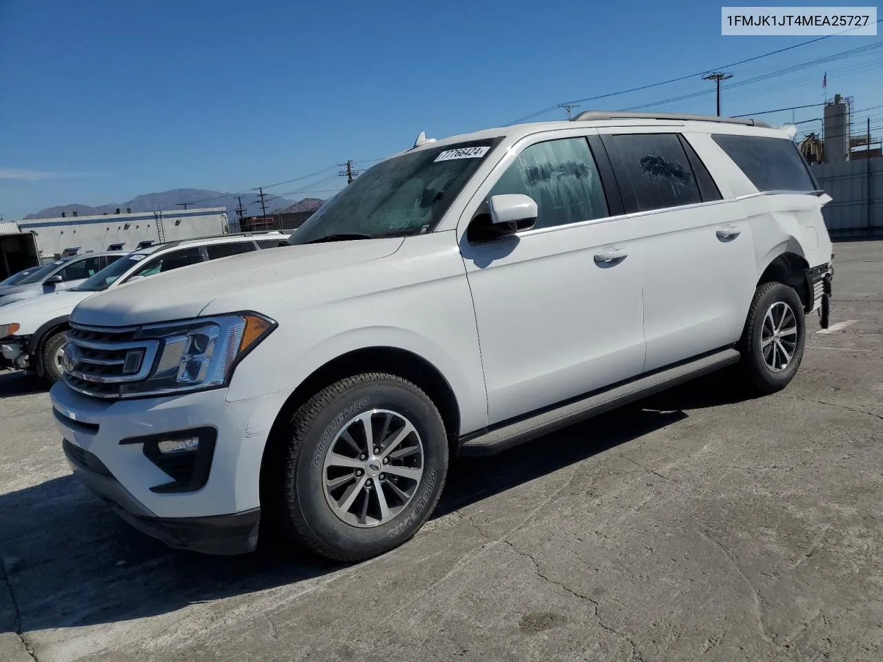 2021 Ford Expedition Max Xlt VIN: 1FMJK1JT4MEA25727 Lot: 77766424