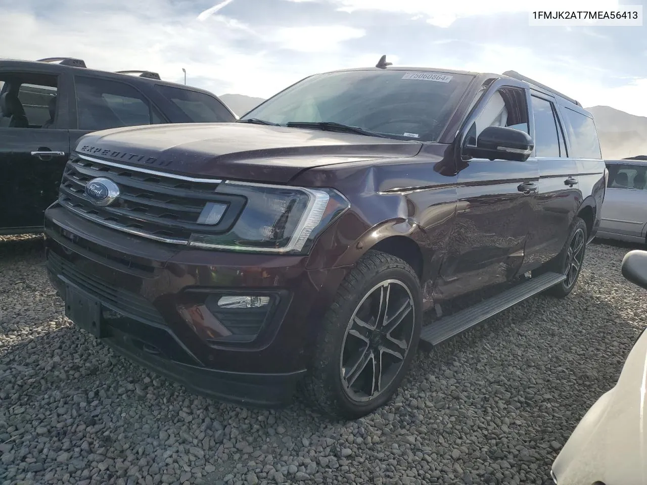 2021 Ford Expedition Max Limited VIN: 1FMJK2AT7MEA56413 Lot: 77834194