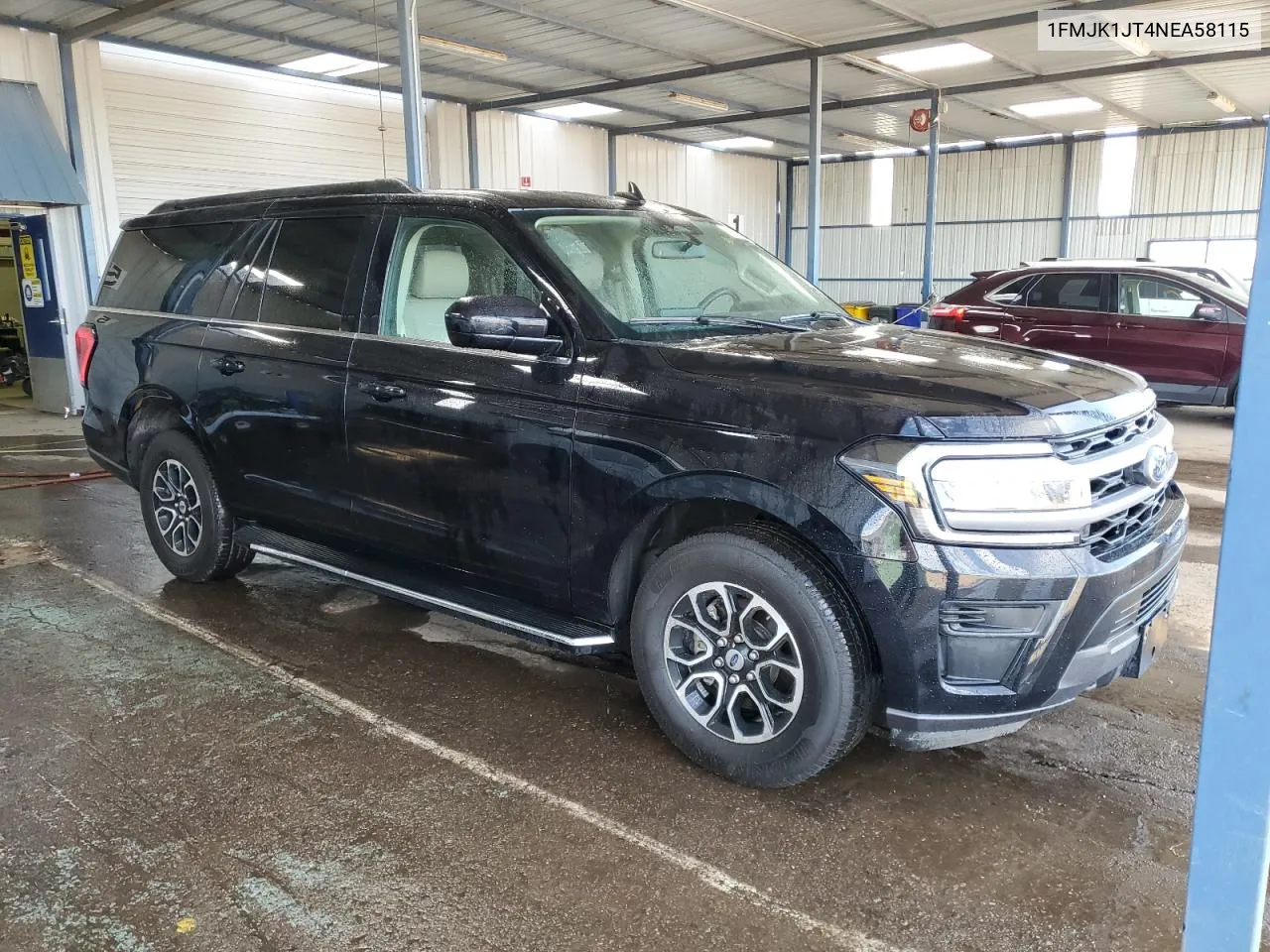 2022 Ford Expedition Max Xlt VIN: 1FMJK1JT4NEA58115 Lot: 58497034