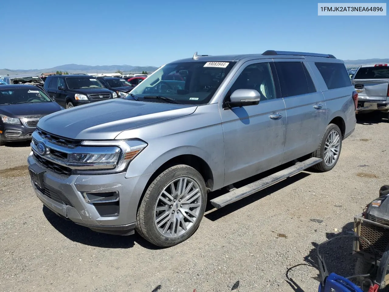 2022 Ford Expedition Max Limited VIN: 1FMJK2AT3NEA64896 Lot: 59083944