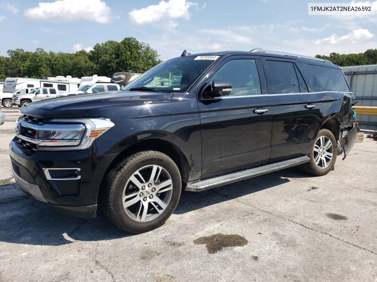 2022 Ford Expedition Max Limited VIN: 1FMJK2AT2NEA26592 Lot: 70298564