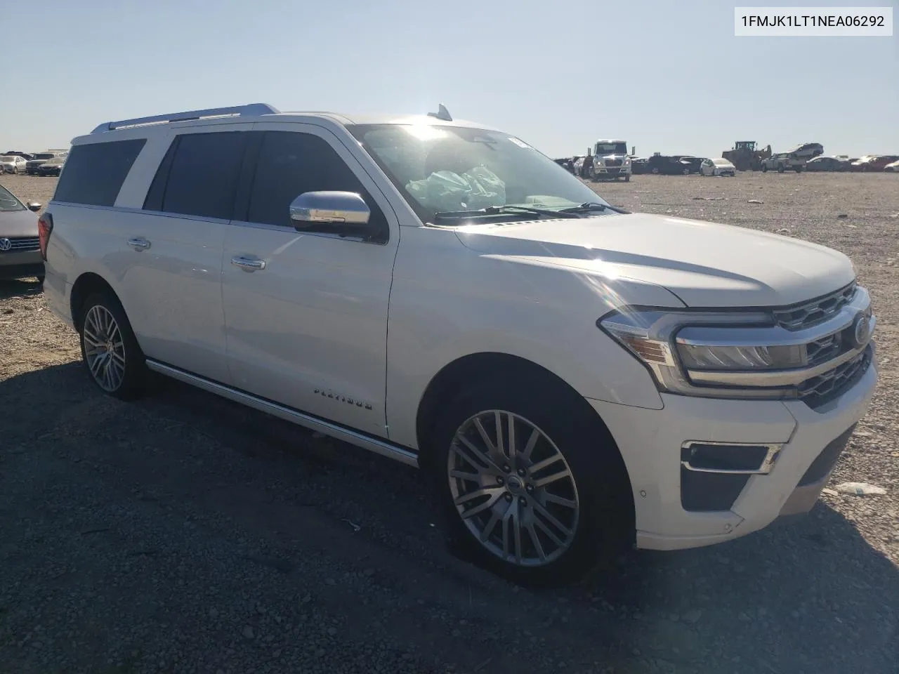 2022 Ford Expedition Max Platinum VIN: 1FMJK1LT1NEA06292 Lot: 74712364