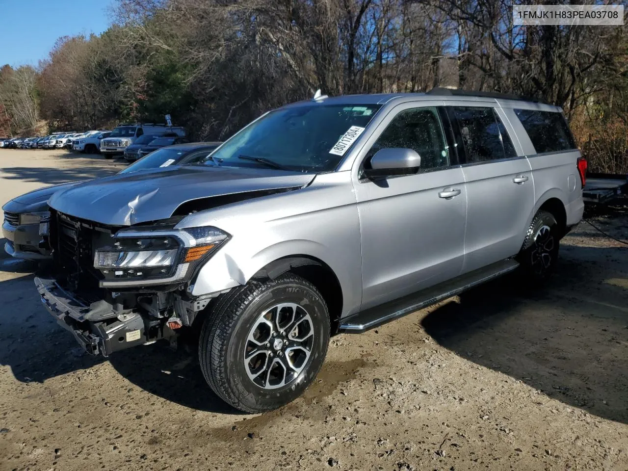 2023 Ford Expedition Max Xlt VIN: 1FMJK1H83PEA03708 Lot: 80717304