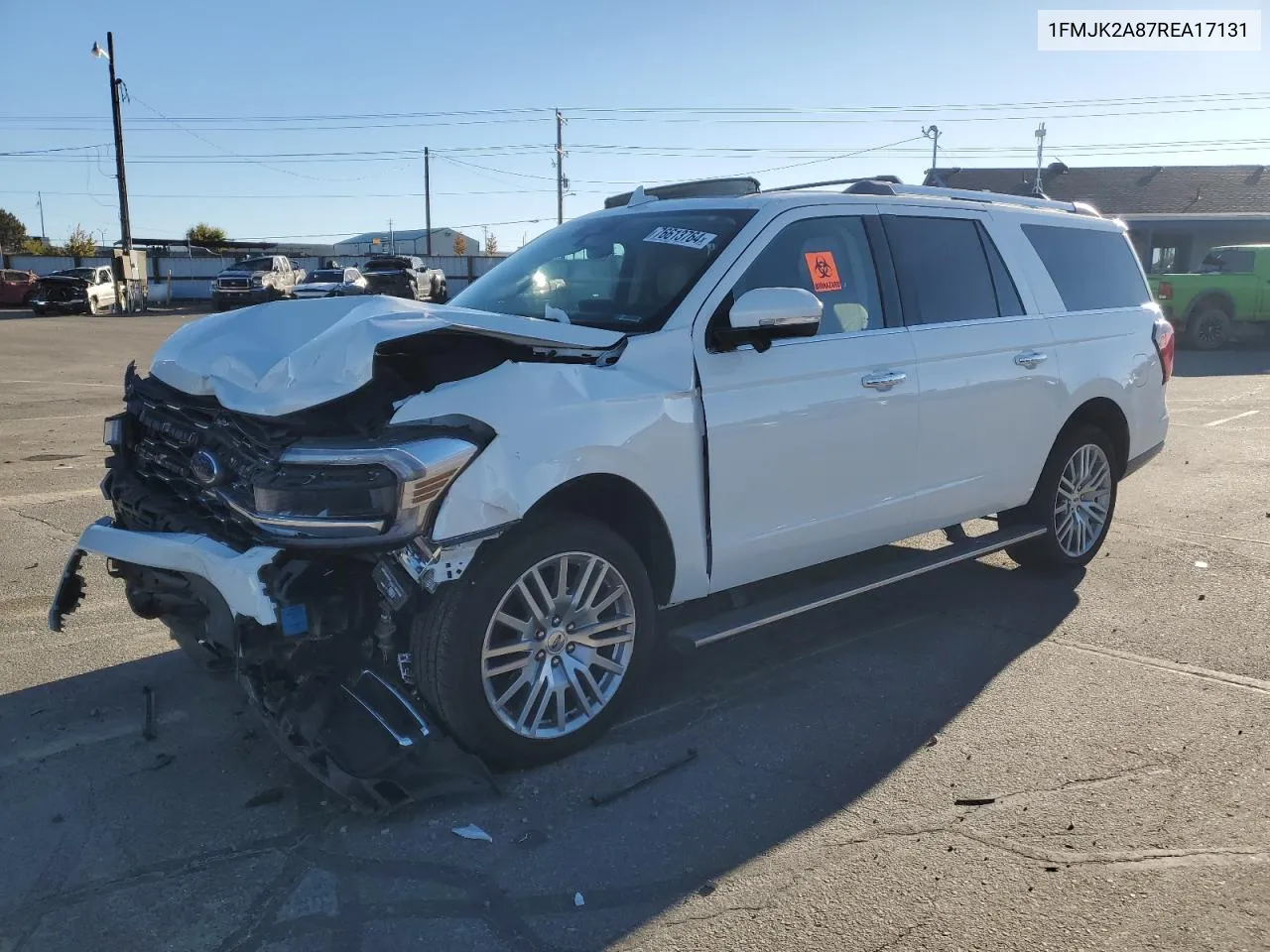 2024 Ford Expedition Max Limited VIN: 1FMJK2A87REA17131 Lot: 76613764