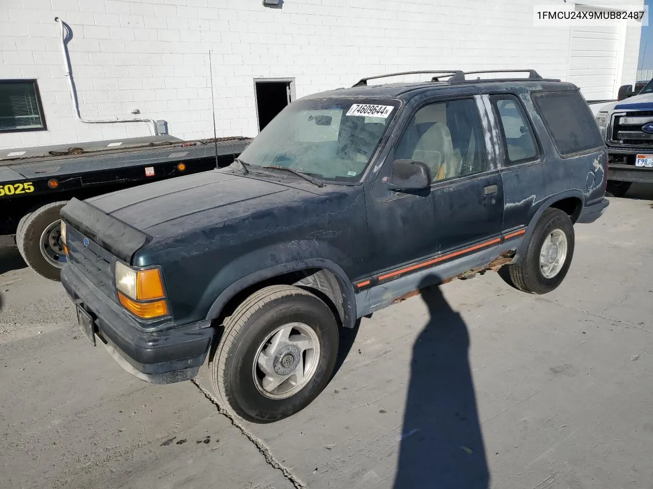 1991 Ford Explorer VIN: 1FMCU24X9MUB82487 Lot: 74609644