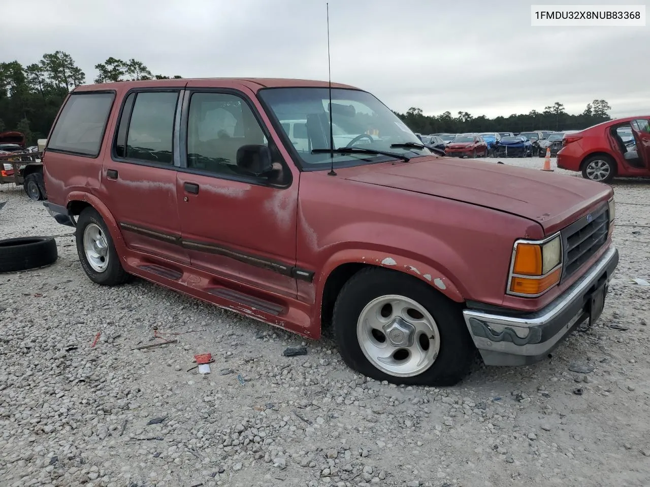 1992 Ford Explorer VIN: 1FMDU32X8NUB83368 Lot: 70852604