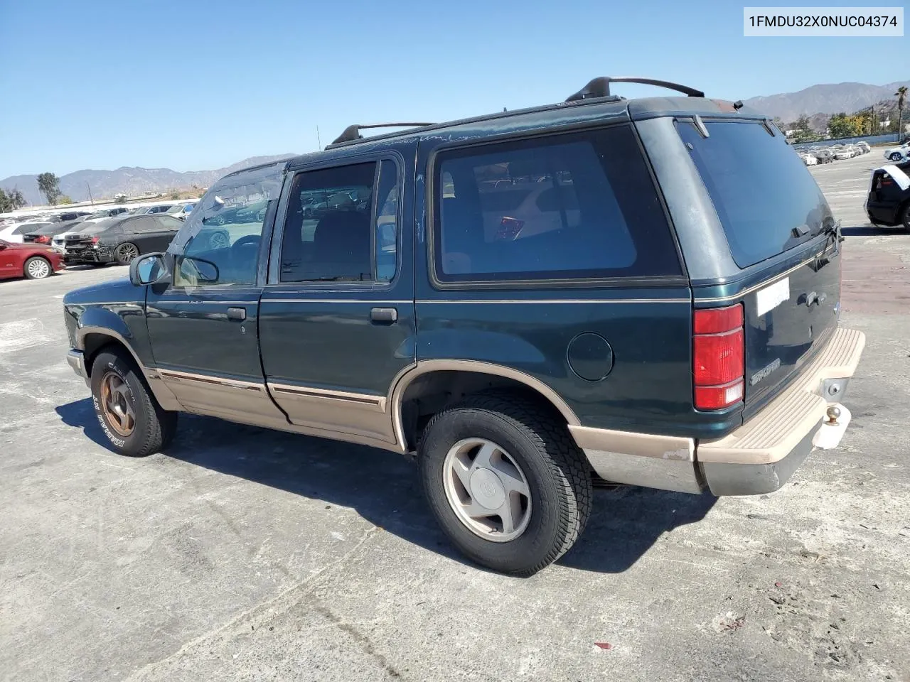 1992 Ford Explorer VIN: 1FMDU32X0NUC04374 Lot: 77261844