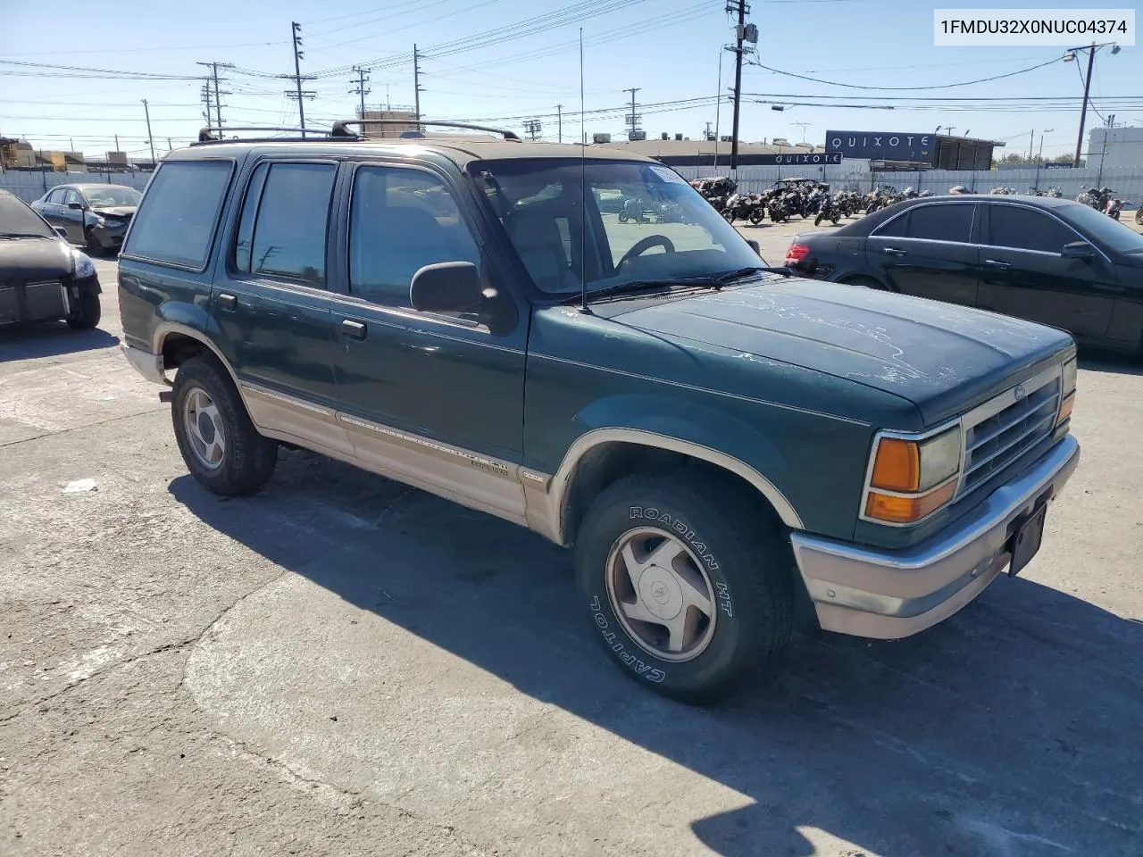 1992 Ford Explorer VIN: 1FMDU32X0NUC04374 Lot: 77261844