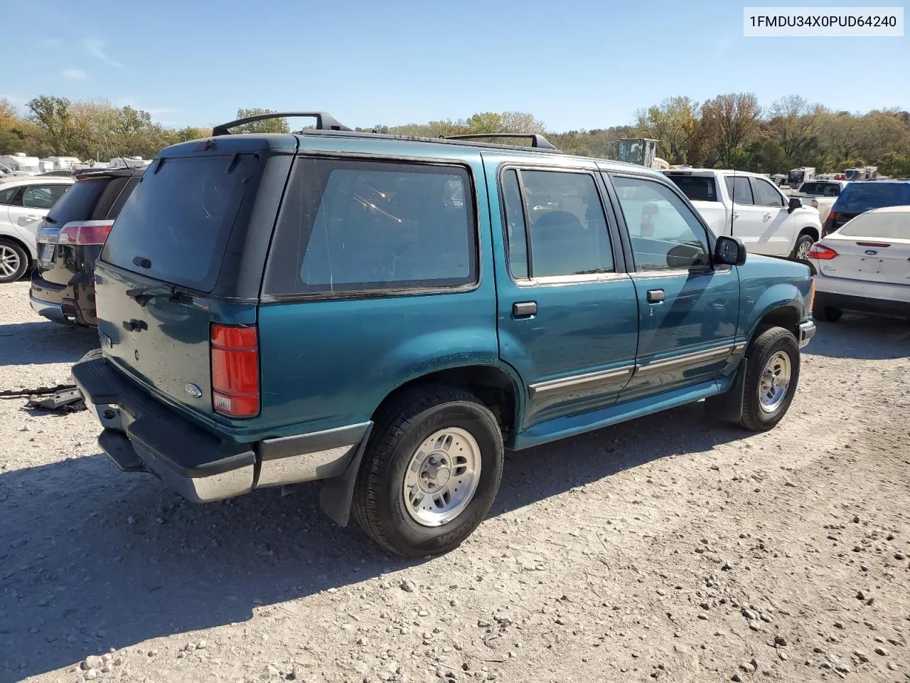 1993 Ford Explorer VIN: 1FMDU34X0PUD64240 Lot: 76941804