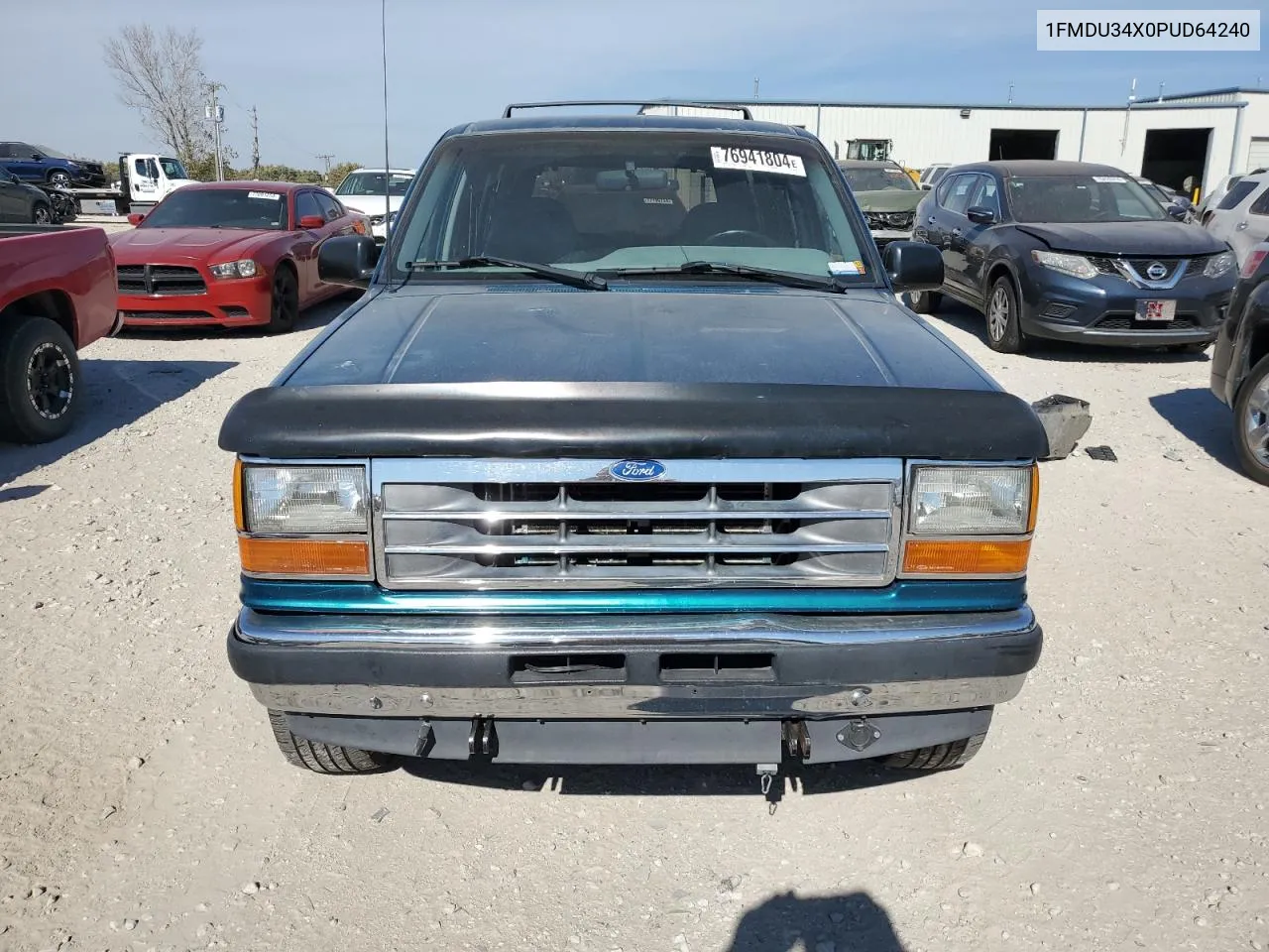 1993 Ford Explorer VIN: 1FMDU34X0PUD64240 Lot: 76941804