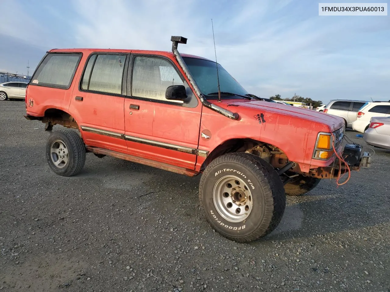 1993 Ford Explorer VIN: 1FMDU34X3PUA60013 Lot: 78548084