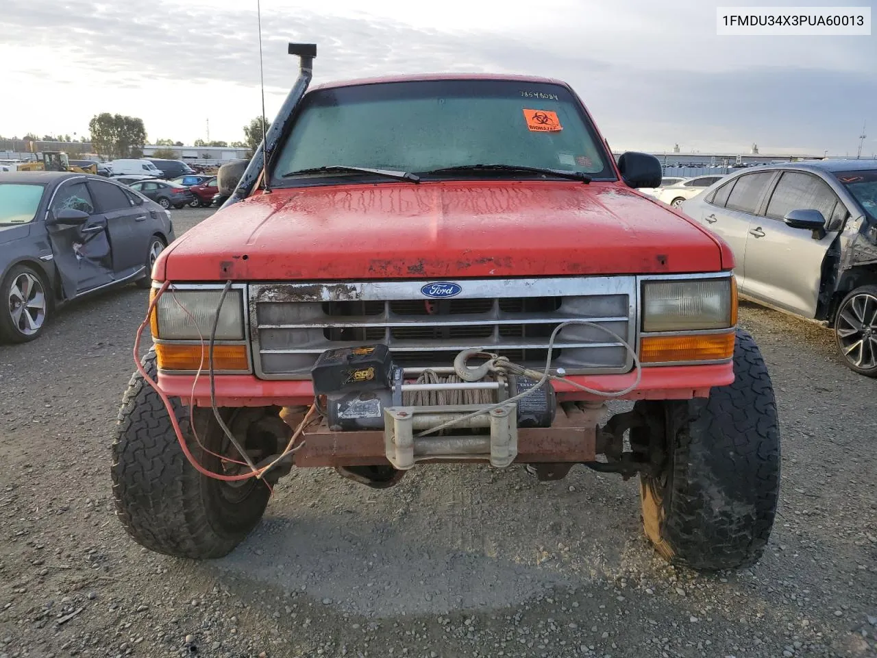 1993 Ford Explorer VIN: 1FMDU34X3PUA60013 Lot: 78548084