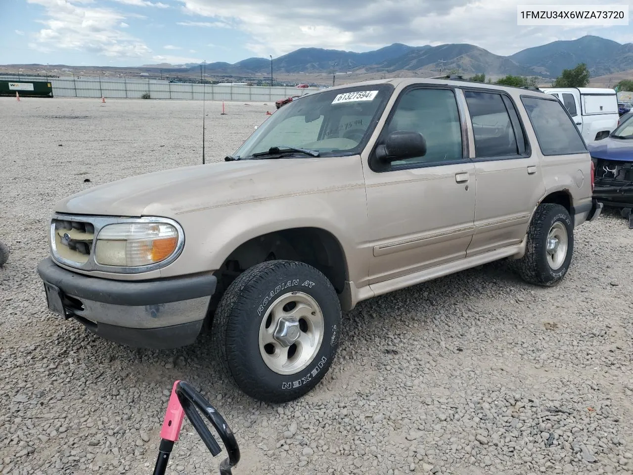 1998 Ford Explorer VIN: 1FMZU34X6WZA73720 Lot: 61327594