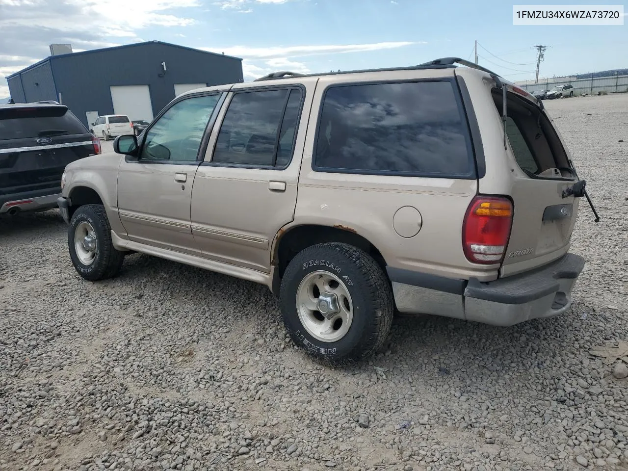 1998 Ford Explorer VIN: 1FMZU34X6WZA73720 Lot: 61327594