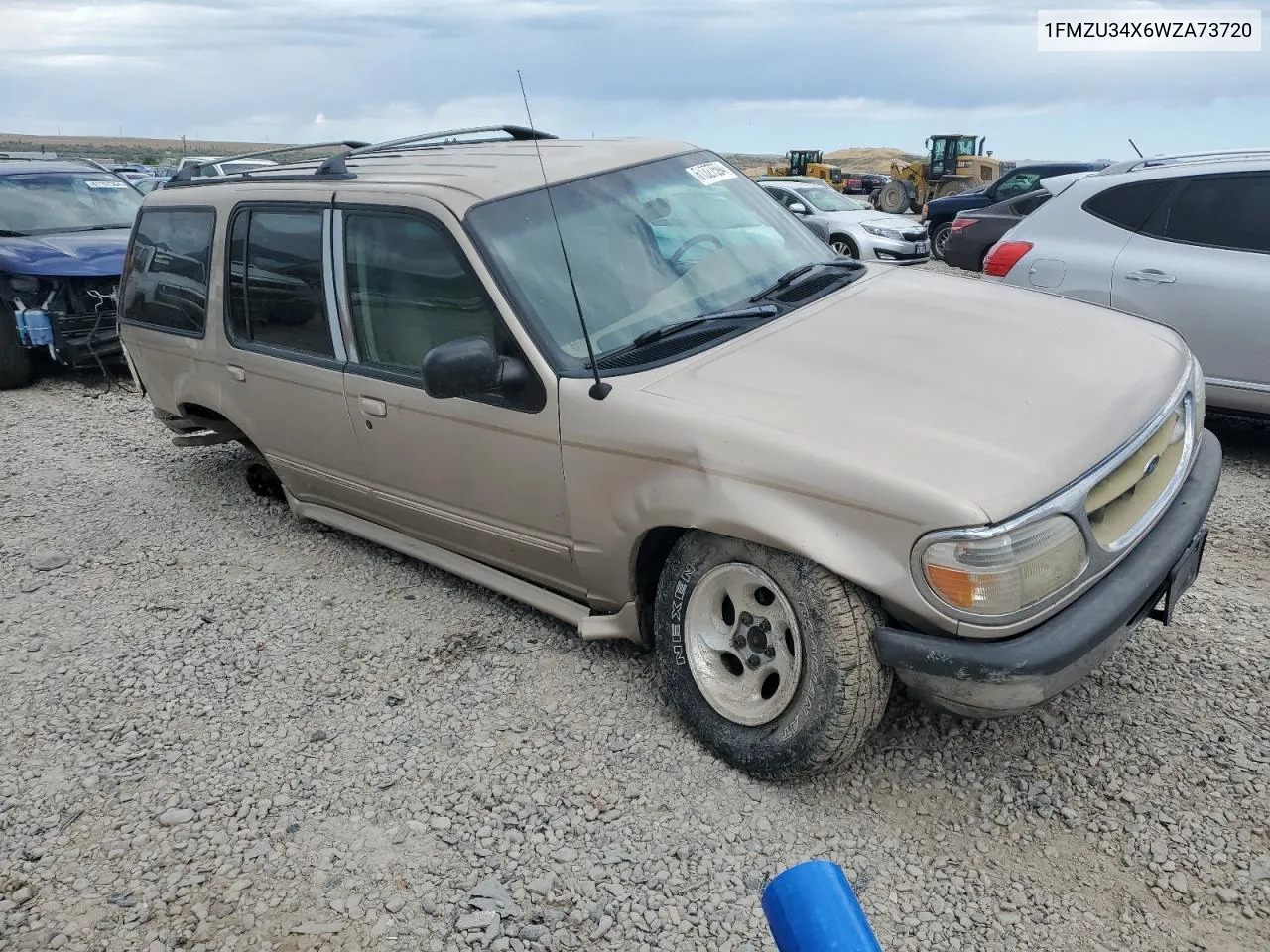 1998 Ford Explorer VIN: 1FMZU34X6WZA73720 Lot: 61327594