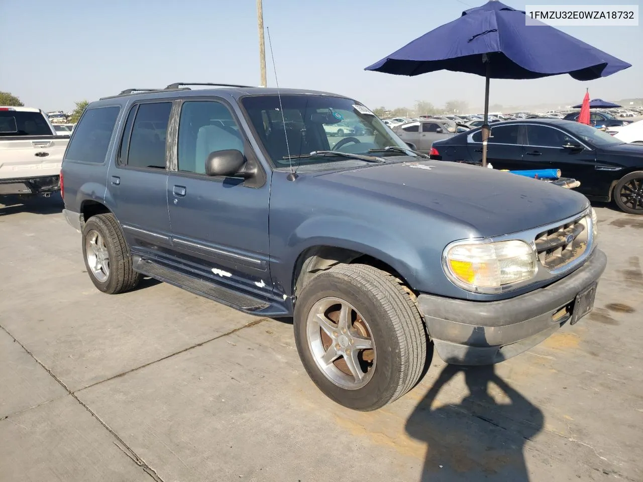 1998 Ford Explorer VIN: 1FMZU32E0WZA18732 Lot: 75903464