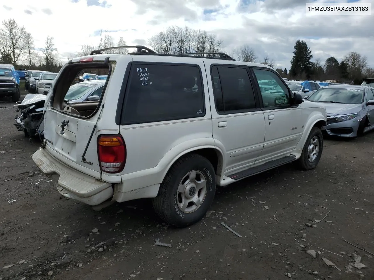 1999 Ford Explorer VIN: 1FMZU35PXXZB13183 Lot: 42246234