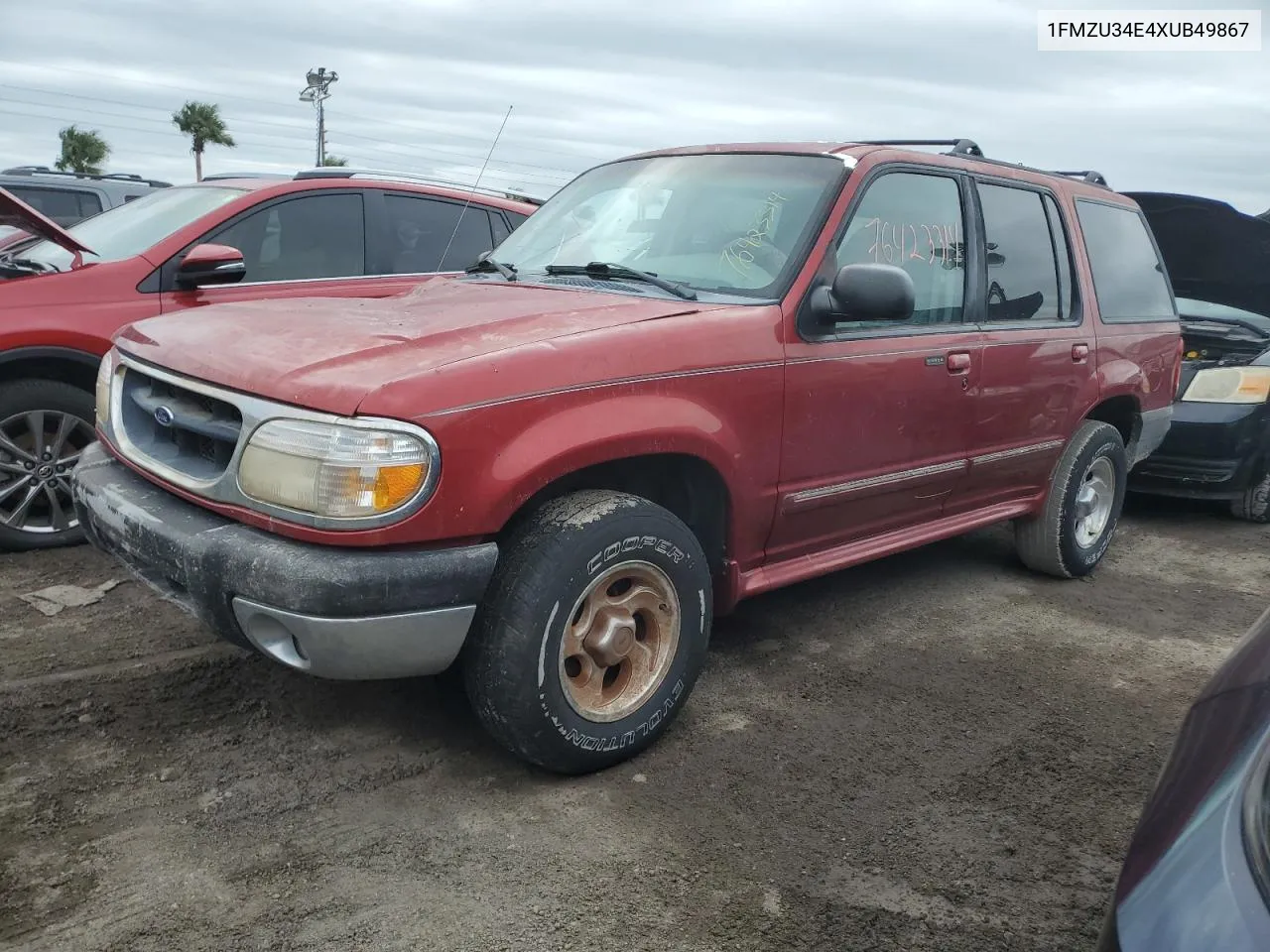 1999 Ford Explorer VIN: 1FMZU34E4XUB49867 Lot: 76423314