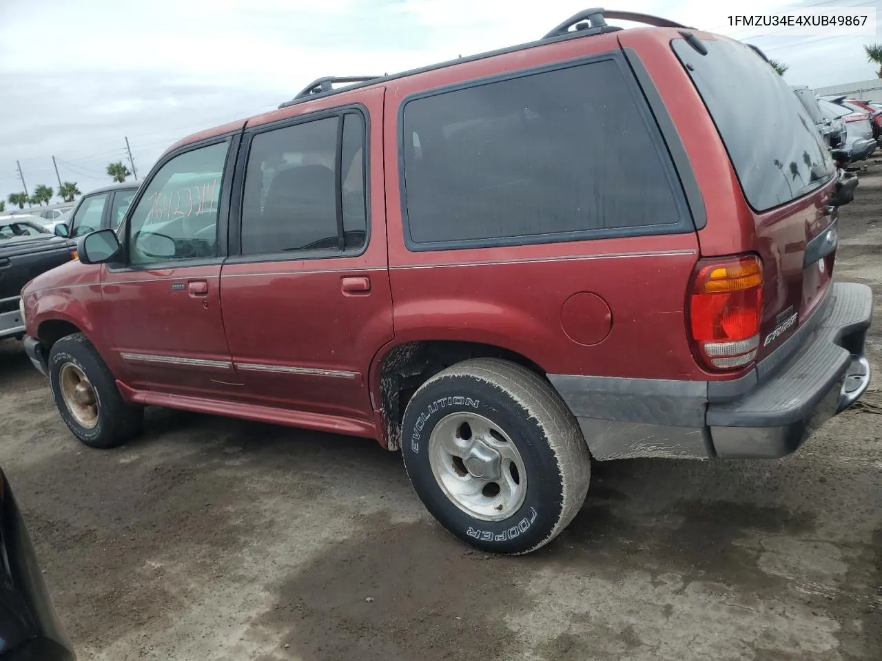 1999 Ford Explorer VIN: 1FMZU34E4XUB49867 Lot: 76423314