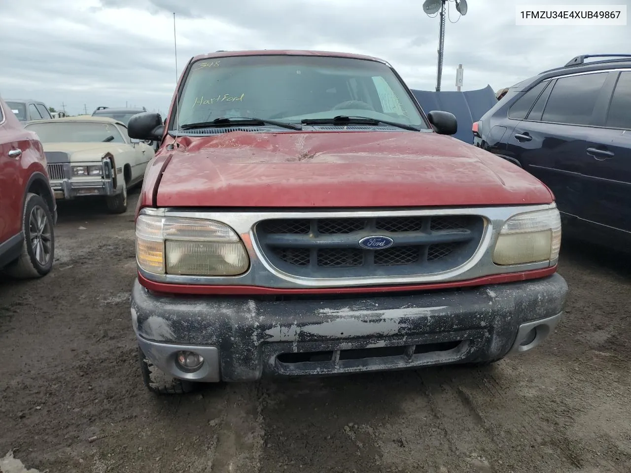 1999 Ford Explorer VIN: 1FMZU34E4XUB49867 Lot: 76423314