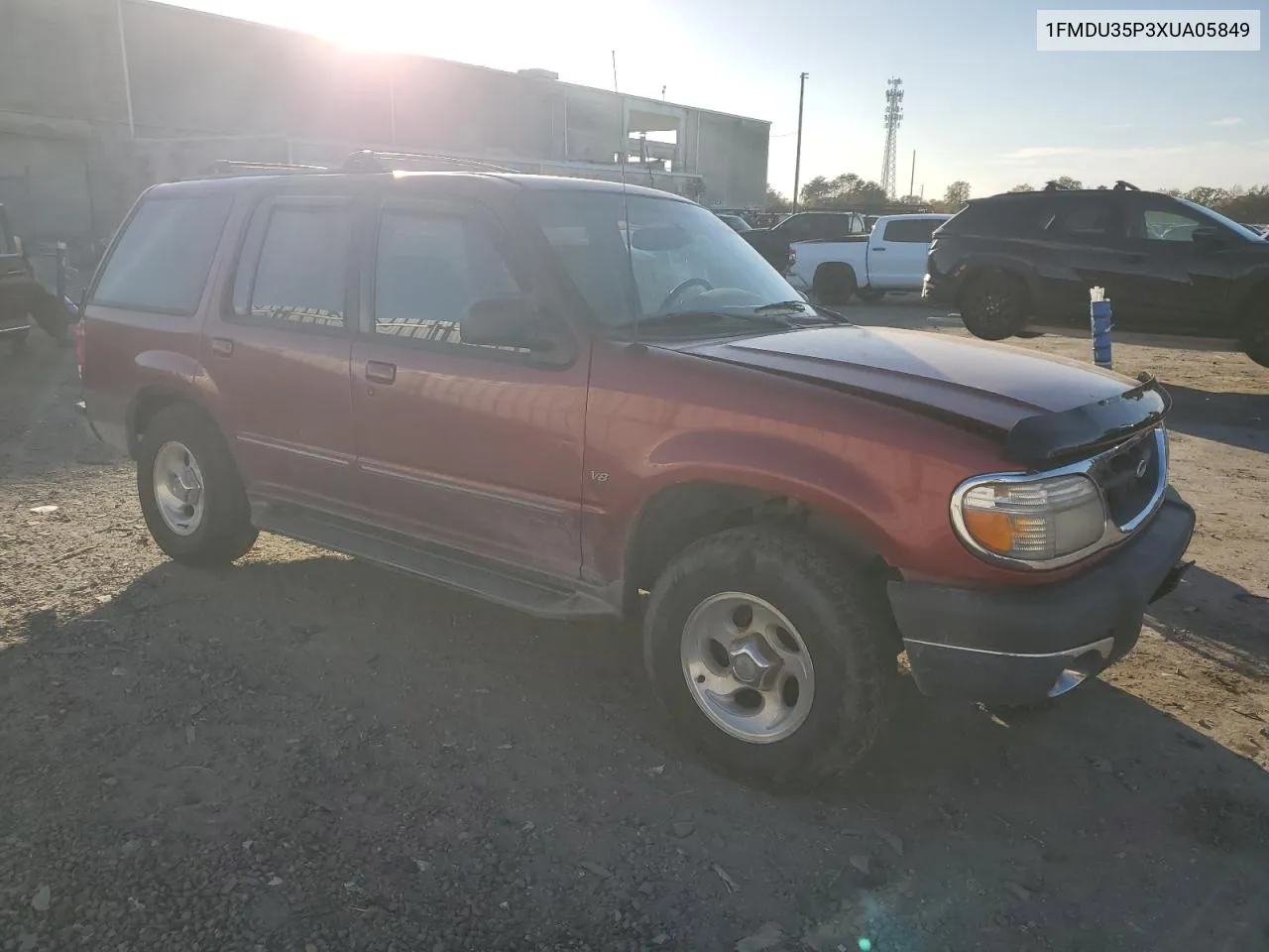 1999 Ford Explorer VIN: 1FMDU35P3XUA05849 Lot: 77476284