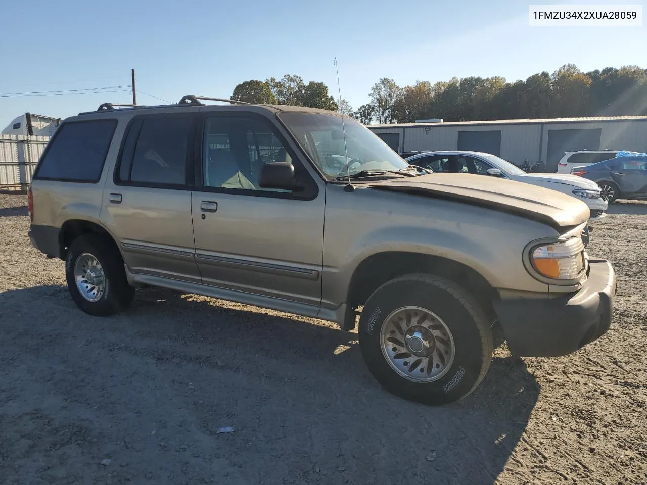 1999 Ford Explorer VIN: 1FMZU34X2XUA28059 Lot: 77668294