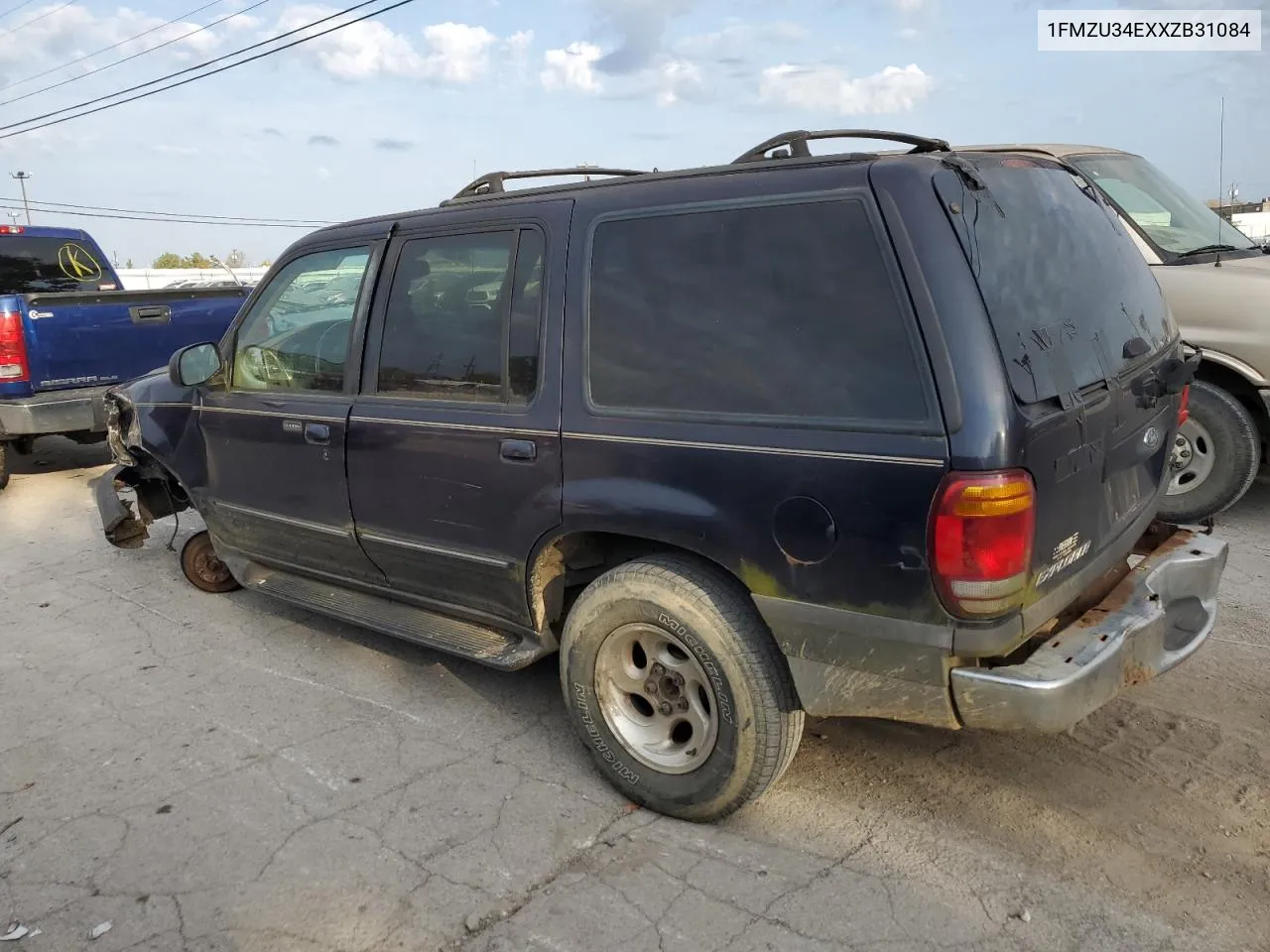 1999 Ford Explorer VIN: 1FMZU34EXXZB31084 Lot: 77824384