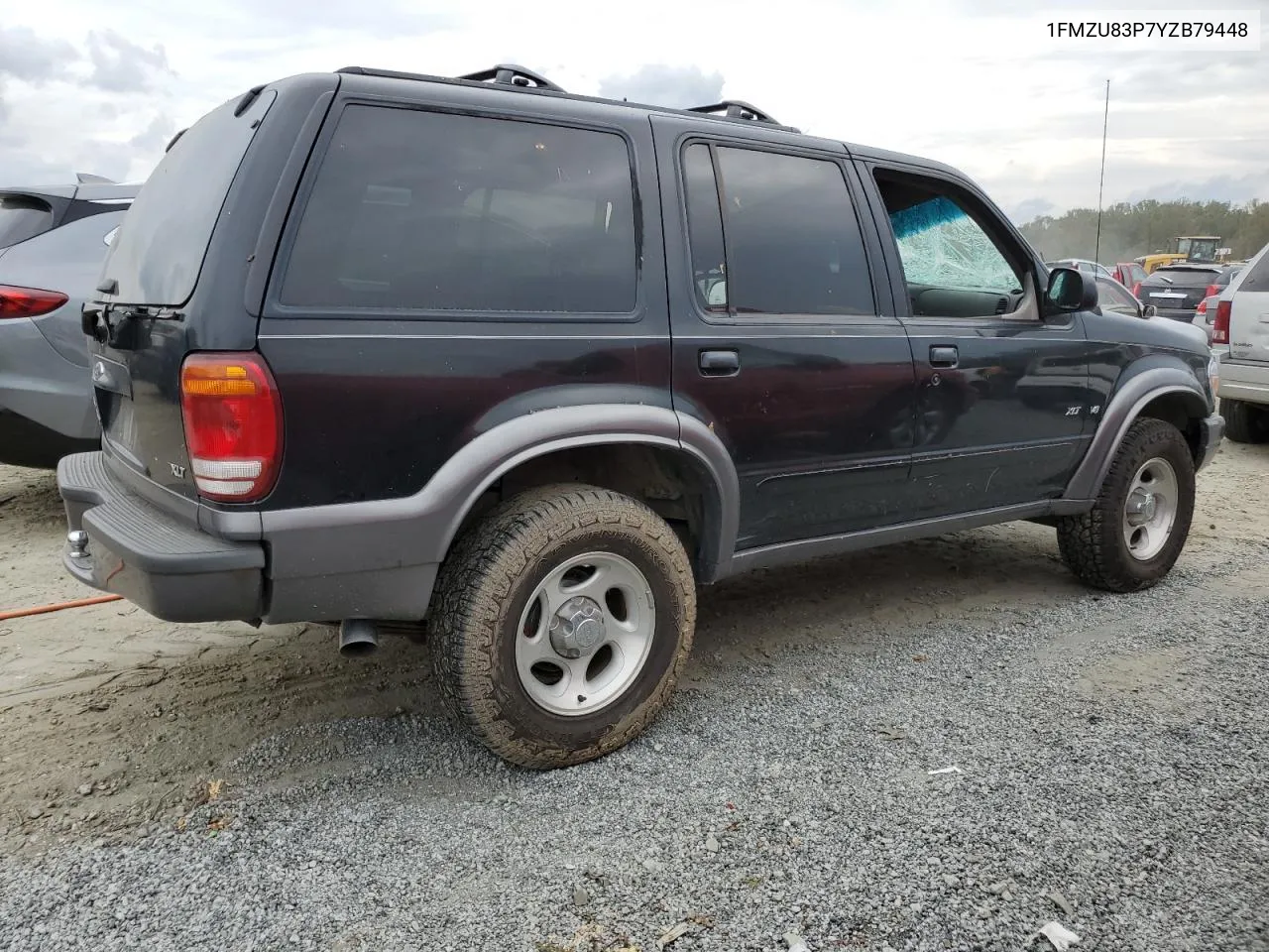 2000 Ford Explorer Xlt VIN: 1FMZU83P7YZB79448 Lot: 73942874