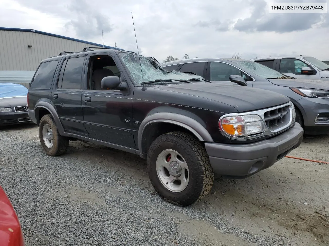 2000 Ford Explorer Xlt VIN: 1FMZU83P7YZB79448 Lot: 73942874