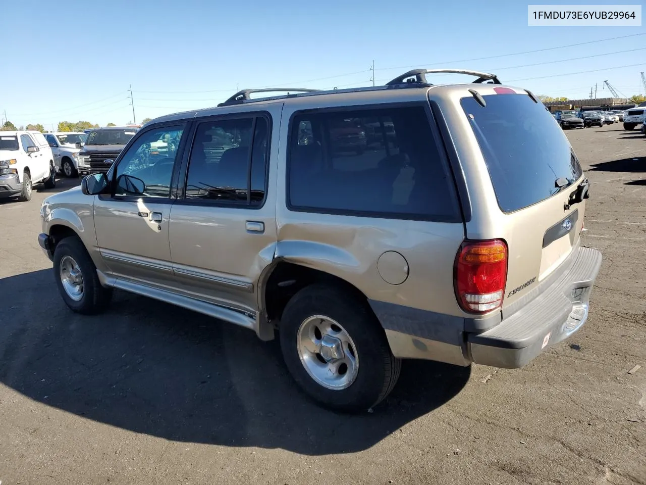 2000 Ford Explorer Xlt VIN: 1FMDU73E6YUB29964 Lot: 76545654