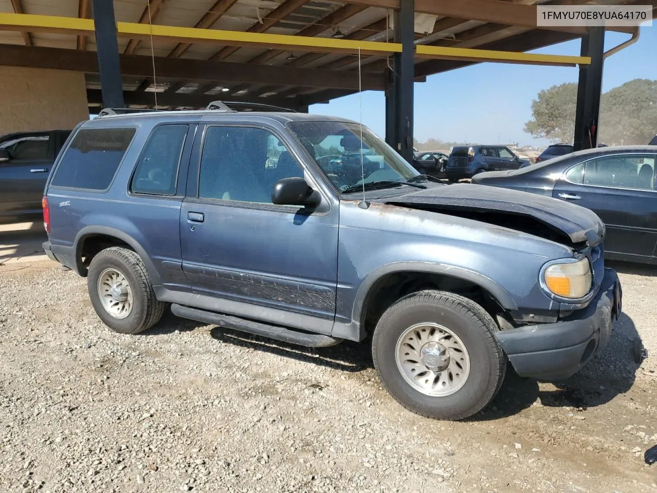 2000 Ford Explorer Sport VIN: 1FMYU70E8YUA64170 Lot: 77865584