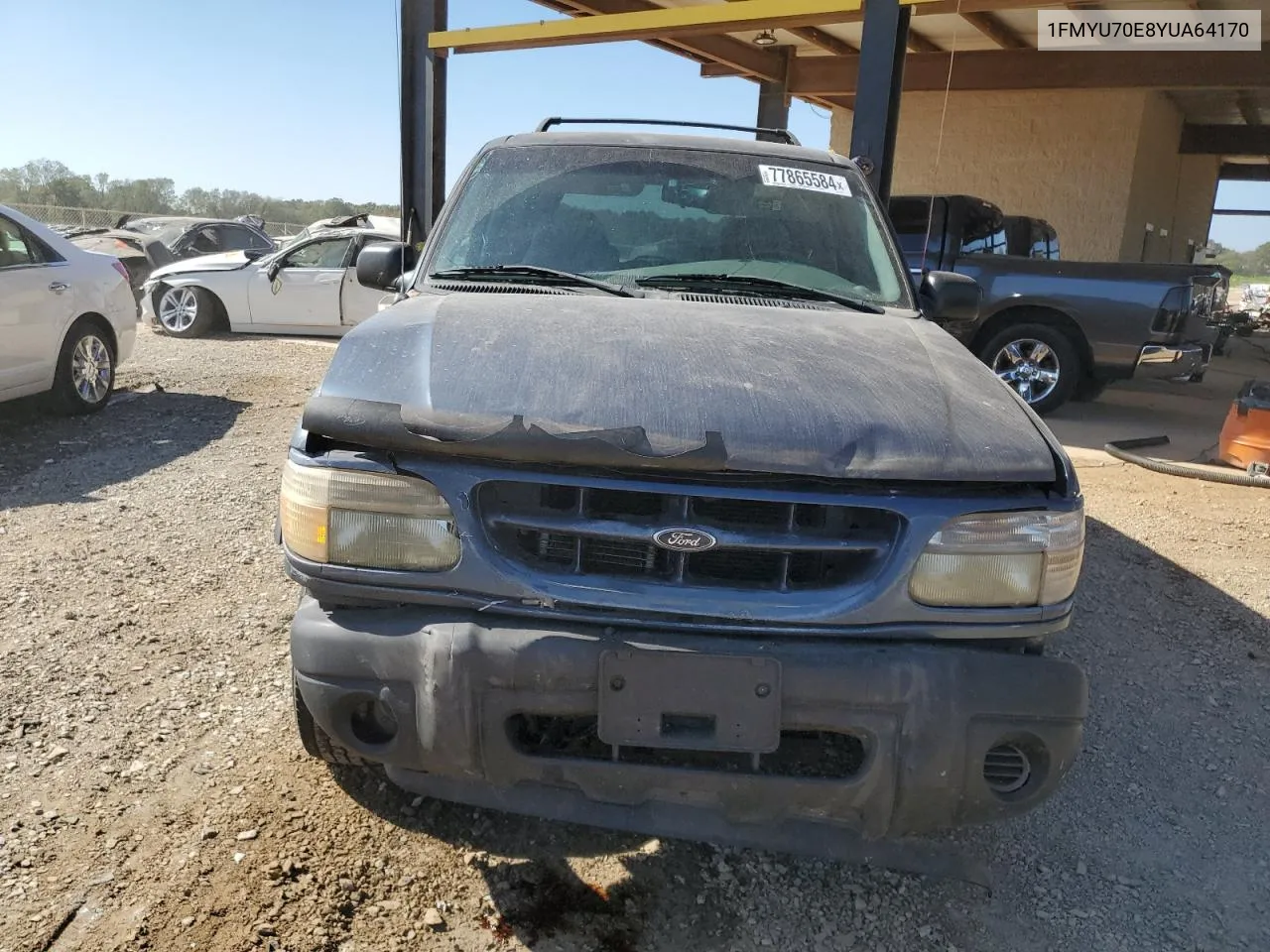 2000 Ford Explorer Sport VIN: 1FMYU70E8YUA64170 Lot: 77865584