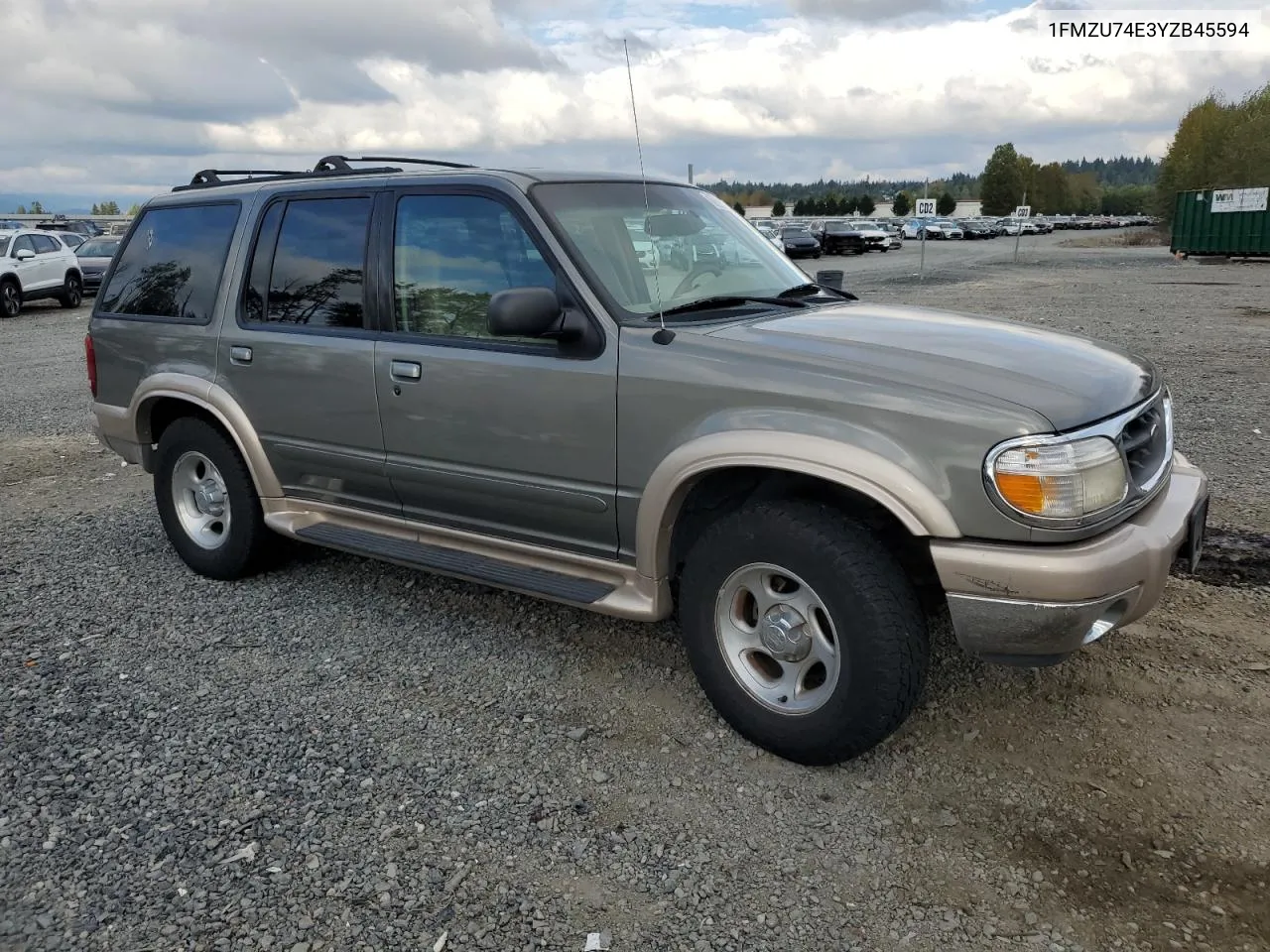 2000 Ford Explorer Eddie Bauer VIN: 1FMZU74E3YZB45594 Lot: 79420944