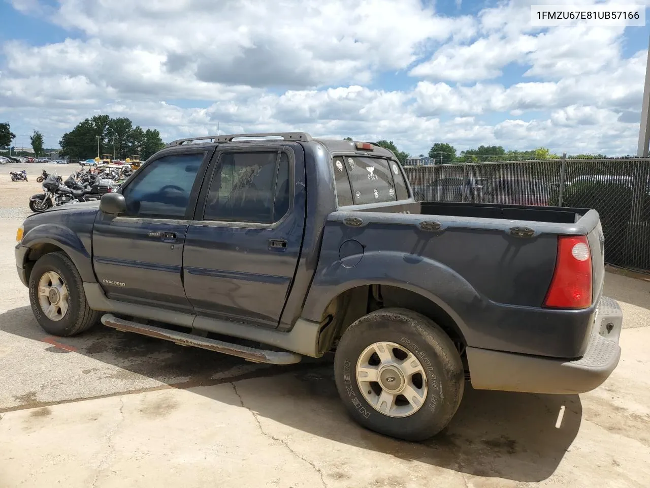 2001 Ford Explorer Sport Trac VIN: 1FMZU67E81UB57166 Lot: 62317004