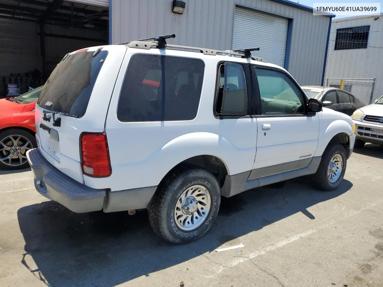 2001 Ford Explorer Sport VIN: 1FMYU60E41UA39699 Lot: 62336524