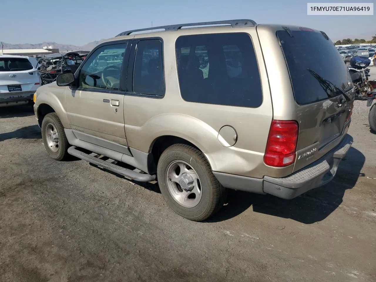 2001 Ford Explorer Sport VIN: 1FMYU70E71UA96419 Lot: 62736414