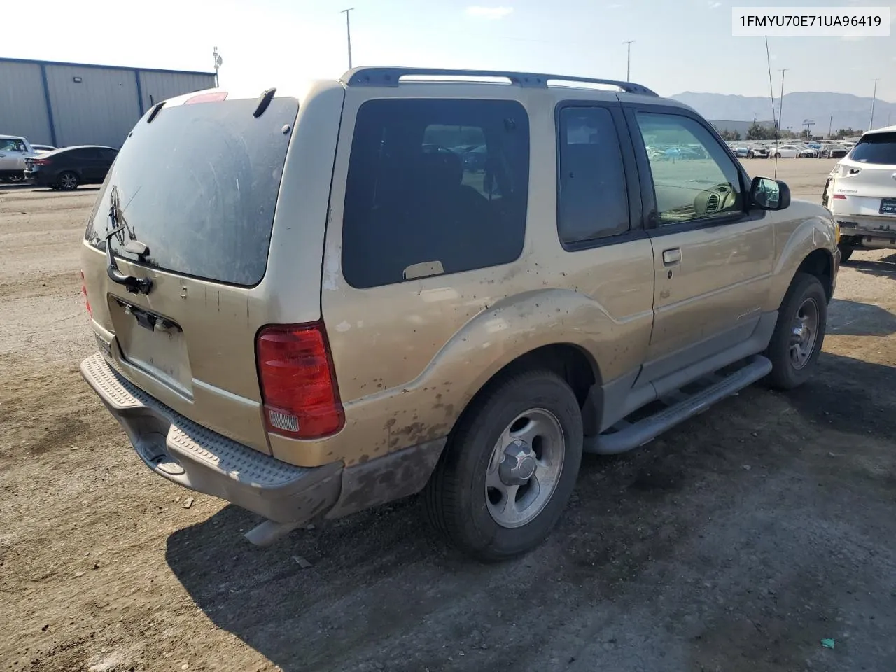 2001 Ford Explorer Sport VIN: 1FMYU70E71UA96419 Lot: 62736414