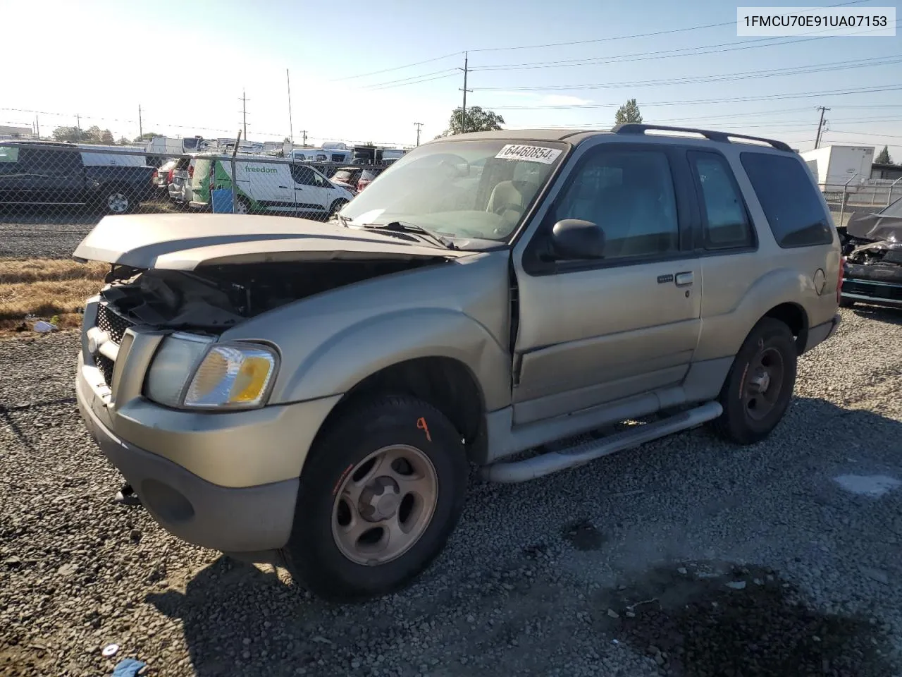 2001 Ford Explorer Sport VIN: 1FMCU70E91UA07153 Lot: 64460854