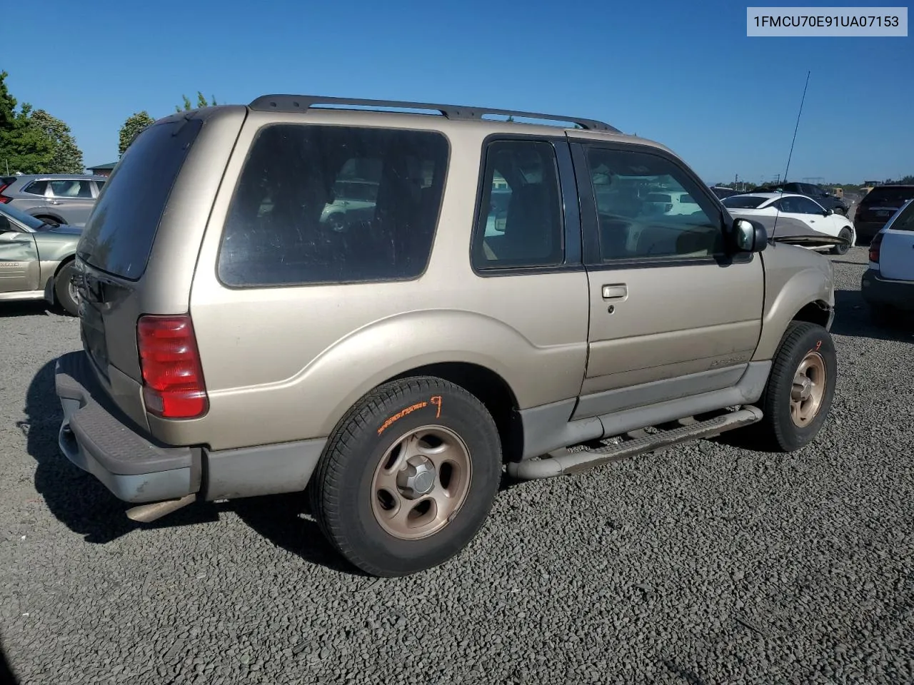 2001 Ford Explorer Sport VIN: 1FMCU70E91UA07153 Lot: 64460854