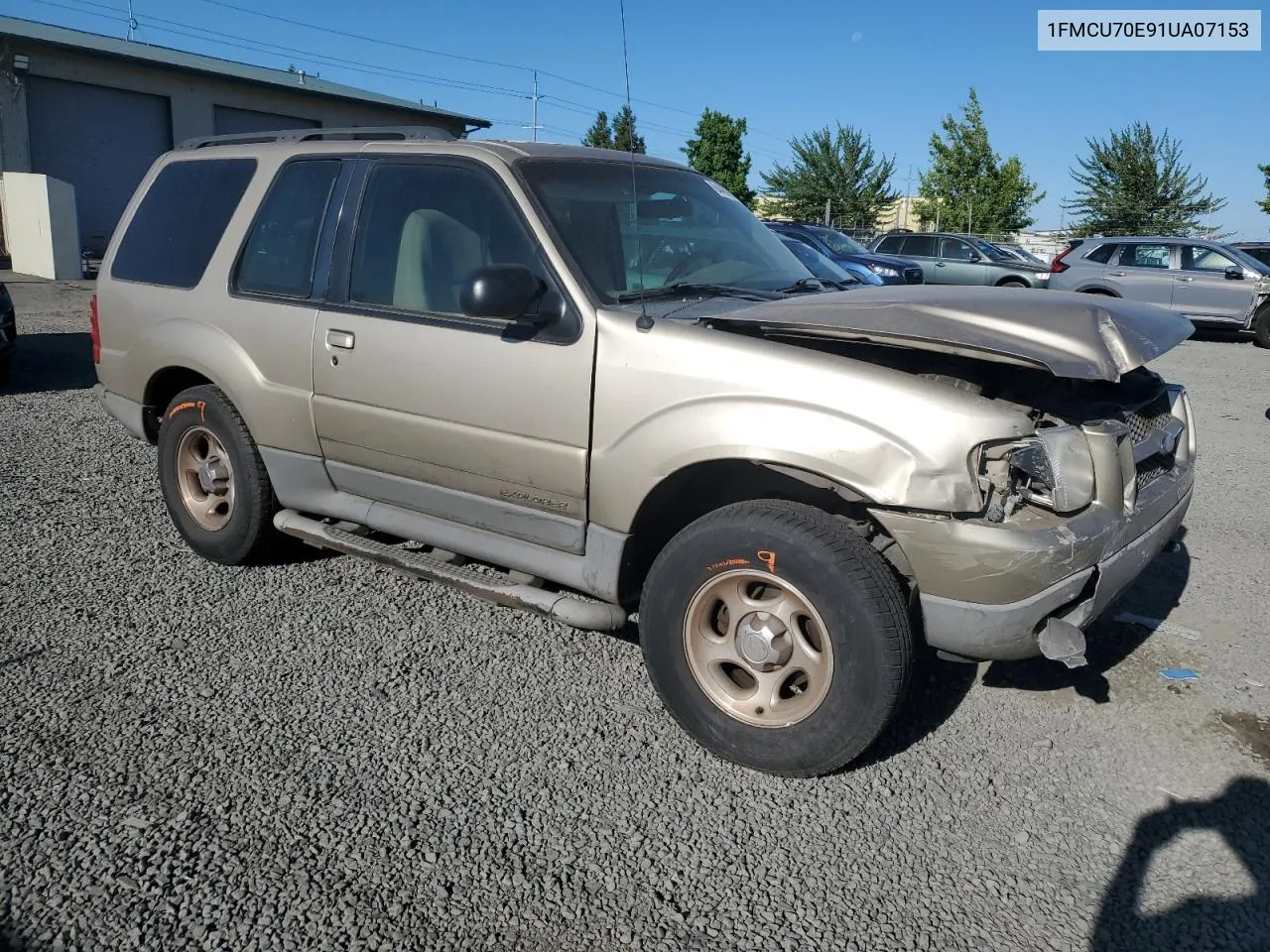 2001 Ford Explorer Sport VIN: 1FMCU70E91UA07153 Lot: 64460854