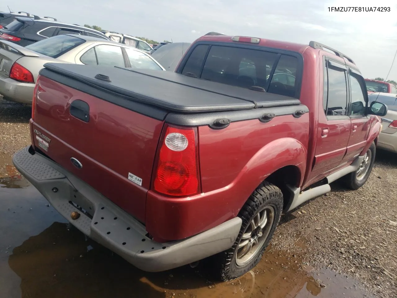 2001 Ford Explorer Sport Trac VIN: 1FMZU77E81UA74293 Lot: 69402534