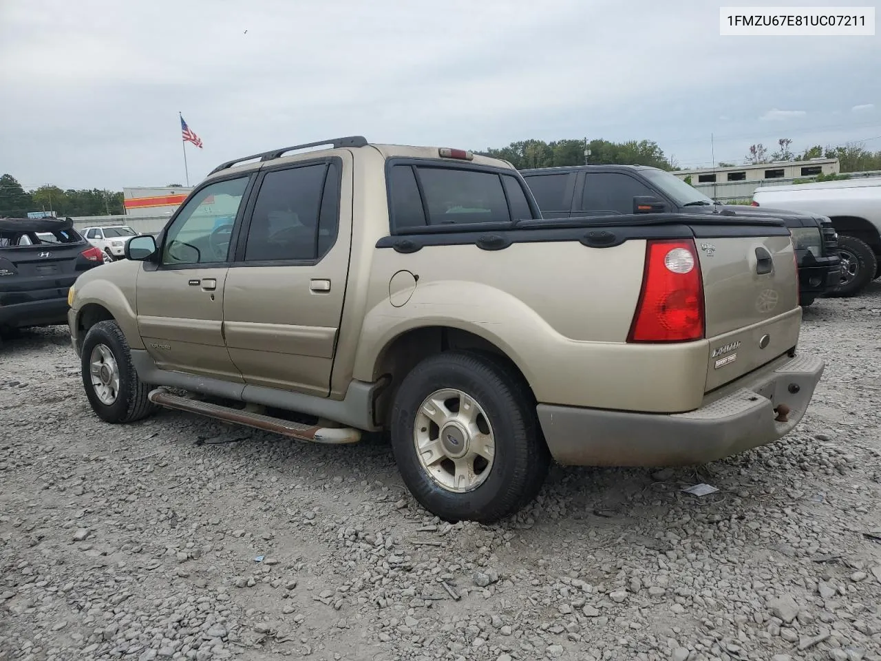 2001 Ford Explorer Sport Trac VIN: 1FMZU67E81UC07211 Lot: 70991534