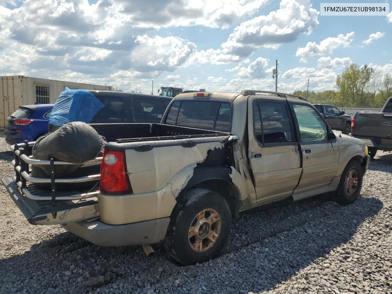 2001 Ford Explorer Sport Trac VIN: 1FMZU67E21UB98134 Lot: 72291904