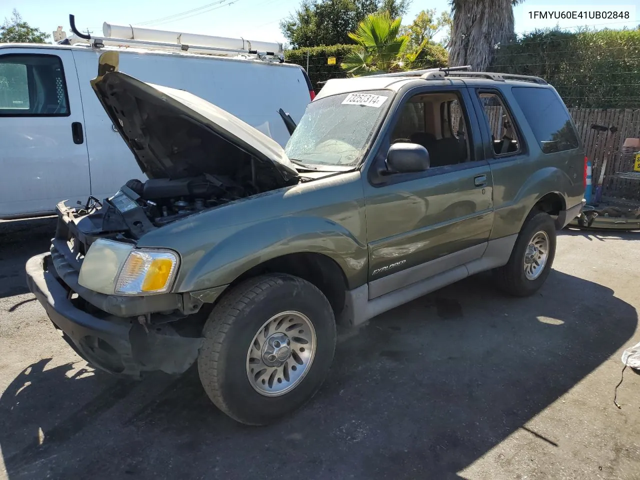 1FMYU60E41UB02848 2001 Ford Explorer Sport