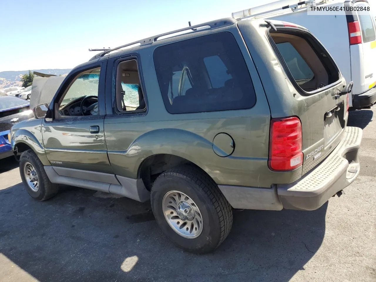 2001 Ford Explorer Sport VIN: 1FMYU60E41UB02848 Lot: 73252314