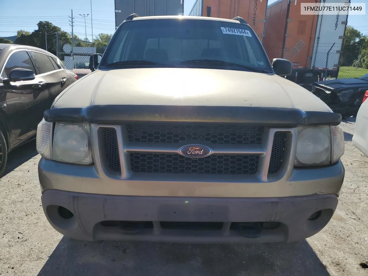 1FMZU77E11UC71449 2001 Ford Explorer Sport Trac